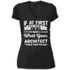 Image of Architect Shirt If You Don't Succeed Funny Architecture Gift