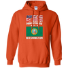 Image of American By Birth Proudly Raised In Washington Flag Shirt