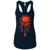 Image of Funny Halloween T-Shirt Skull Dream Catcher Bone Rock Hand