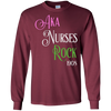 Image of Alpha Kappa A Nurses LPN RN CNA Rock T-Shirt