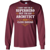 Image of Architect Shirts Not Superhero Funny Architect Gift T-Shirt