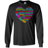 Image of Autism Heart Shape Shirt - Womens Mens Kids