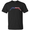 Image of America Heavy Metal Style American Flag T-Shirt