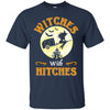 Image of Witches With Hitches Funny Camping Halloween T-Shirt Gift