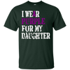 Image of Alzheimer's Awareness T-shirt I Wear Purple For My Daughter