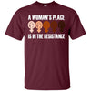 Image of A Woman's Place Is in the Resistance: Feminist T-Shirt
