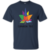 Image of Abstract Canada 150 Novelty Tshirt