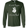 Image of A Little Hippie A Little Hood T-Shirt | Funny Care Free Tee