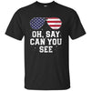 Image of American Flag Sunglasses 4th of July Shirt Gift USA Fourth