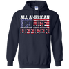 Image of 4th of July TShirt All American Police Officer Father's Day