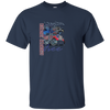 Image of T-shirt de camionneur américain T-shirt patriotique de chauffeur de camion