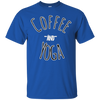 Image of "Coffee and Yoga" Black And White Tee