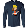 Image of Woman Architect Shirt Contractor Construction T-Shirt