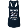 Image of America Land of Freedom Home of the Brave TShirt Patriotic