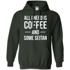 Image of All I Need is Coffee and Some Seitan Long Sleeved Shirt