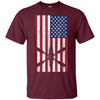 Image of American Flag Kayak Shirt - Kayaking - Kayak Fishing