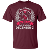 Image of All Women Are Created Equal Born On December 21 T-shirt