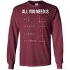 Image of All You Need Is Love Math T-shirt