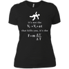 Image of "It's not the fall that kills you, it's the landing." Tee