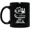 Image of Alaska is Calling and I Must Go Shirt Funny Alaskan Gift