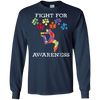 Image of autistic awareness Tshirt - kids puzzel aspergers wear