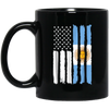 Image of American Argentina Patriotic Flag T-shirt