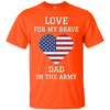 Image of Army Family Shirt Proud Army Family DAD In the Army Tee
