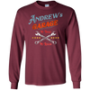 Image of Andrew's Garage funny gift t-shirt