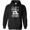 Image of A Pitbull My Dad Said I'm a Baby - Funny T-Shirt