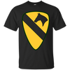 Image of Army 1st Cavalry Division Patch Military Veteran T-Shirt