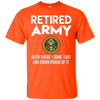Image of Army retired shirt - Retired army shirts - Military Retired