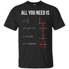 Image of All You Need Is Love Math T-shirt