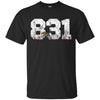 Image of Area Code 831 shirt - Monterey California t-shirt