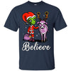 Image of Alien Santa Christmas Funny Ufo Reindeer T-Shirt