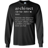 Image of Architect Definition T-Shirt - Funny Architect Meaning Shirt