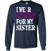 Image of Alzheimer's Awareness T-shirt I Wear Purple For My Sister