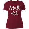 Image of Adult-ish - Funny Sarcastic Quote TShirt