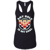 Image of Any Hole Is My Goal Beer Pong Sports T shirt Drinking Game