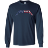 Image of America Heavy Metal Style American Flag T-Shirt