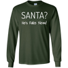 Image of Santa Fake News T-Shirt Trump Joke Funny Christmas Gift