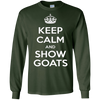 Image of "Keep Calm & Show Goats" T-Shirt