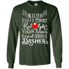 Image of Santa's Reindeer Rudolph List Vintage Christmas Gift T-Shirt