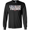 Image of American Flag Legalize Freedom T-Shirt