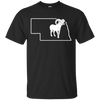 Image of Bighorn Sheep Art Shirt Nebraska Bighorn Sheep Hunting