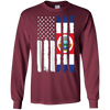Image of American Costa Rica Patriotic Flag T-shirt