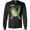 Image of T-Couronne de fierté américaine dinosaure les Etats-Unis tamponnant le T-shirt drôle