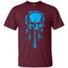 Image of Funny Halloween T-Shirt Dream Catcher Skull Bone Rock Hand