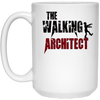 Image of Architect gift t shirts walking Architecture zombies tee day