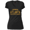 Image of Atlanta Georgia T-Shirt Vintage Sports Design Shirt
