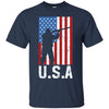Image of American Flag Long Sleeve Shirt Hunting 4th of July USA Gift